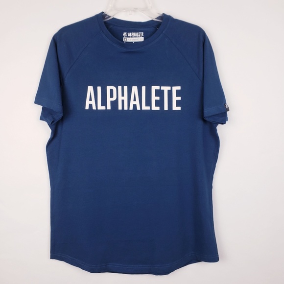 Alphalete Other - NWT Alphalete Performance Fit S/S T-Shirt Blue Med